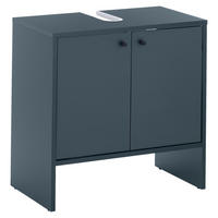Waschbeckenunterschrank Kairo blau dunkel B/H/T: ca. 60x60x35 cm Kairo - blau (60,00/60,00/35,00cm)