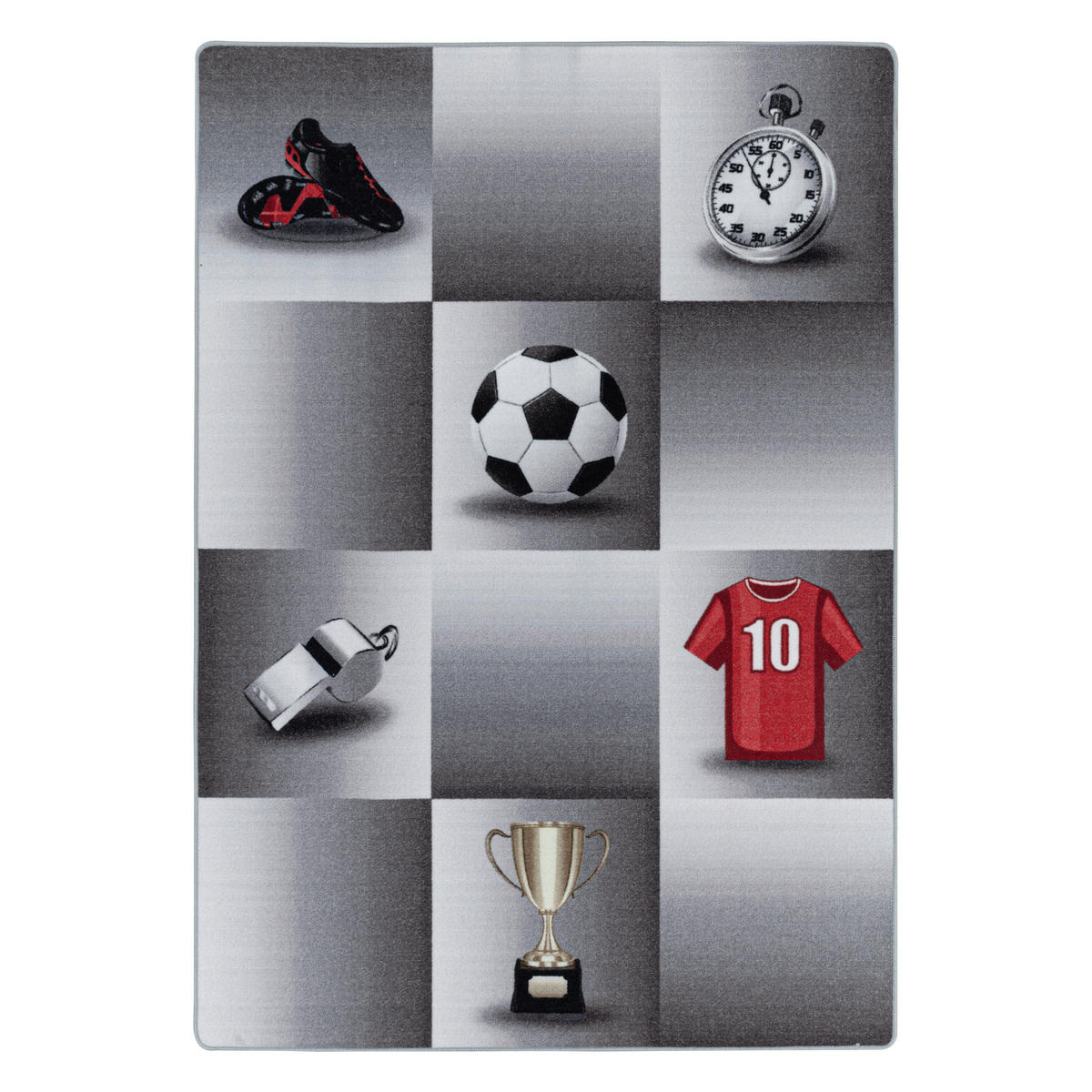 Ayyildiz Teppich PLAY grau B/L: ca. 120x170 cm PLAY - grau (120,00/170,00cm) - Ayyildiz