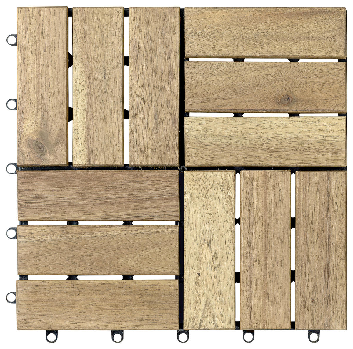 POCOline Terrassenfliese Natur natur B/L: ca. 30x30 cm Natur - natur (30,00/30,00/2,40cm) - POCOline