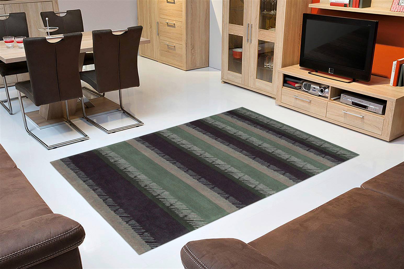 Thumbnail - Arte Espina Kurzflorteppich Dynamic 5037 mehrfarbig B/L: ca. 170x240 cm