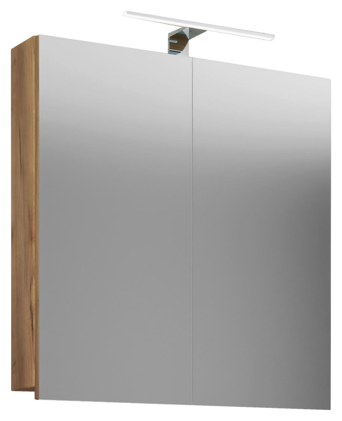 Spiegelschrank Badinos Eiche Honig Nachbildung B/H/T: ca. 60x42x12 cm Badinos - Eiche (60,00/42,00/12,00cm) - VCM Möbel