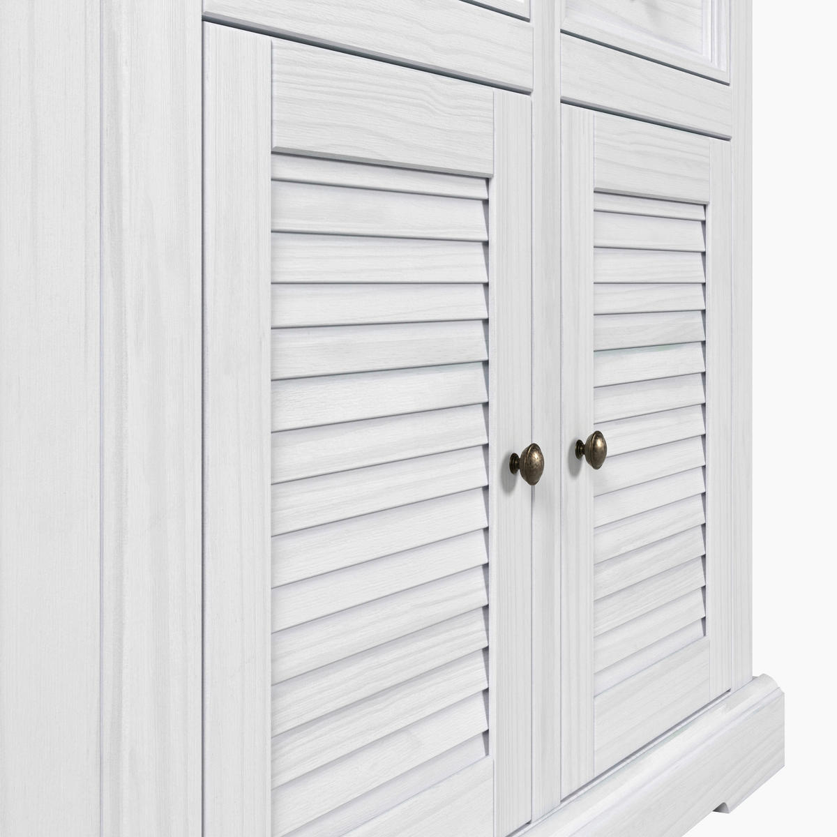Kommode Breda B/H/T: ca. 107x89x42 cm Breda - weiß/honig (107,00/89,00/42,00cm)