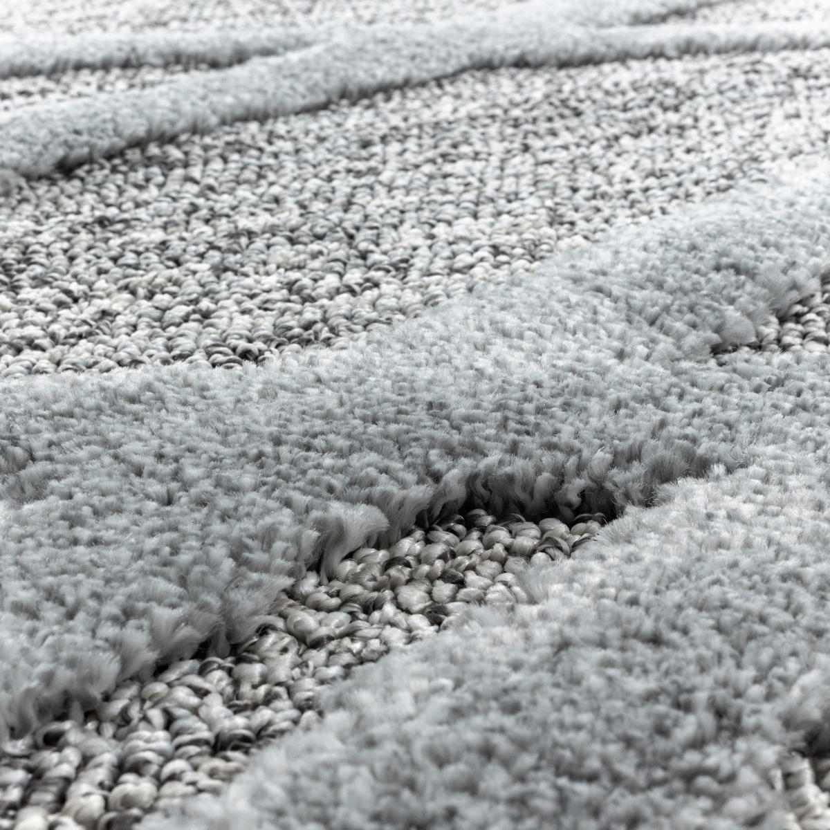 Ayyildiz Teppich PISA grau B/L: ca. 280x370 cm PISA - grau (280,00/370,00cm) - Ayyildiz