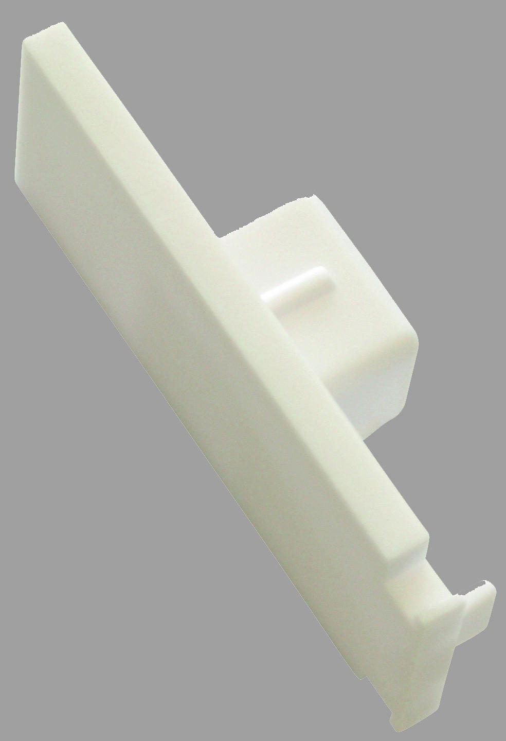 Boviva Endstück weiß Kunststoff 1.0 Läufe Endstück_2erPack - weiß (4,70cm) - Boviva