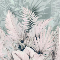 Komar Fototapete Palmiers Tropicaux B/L: ca. 250x250 cm Palmiers Tropicaux - (250,00/250,00cm) - Komar