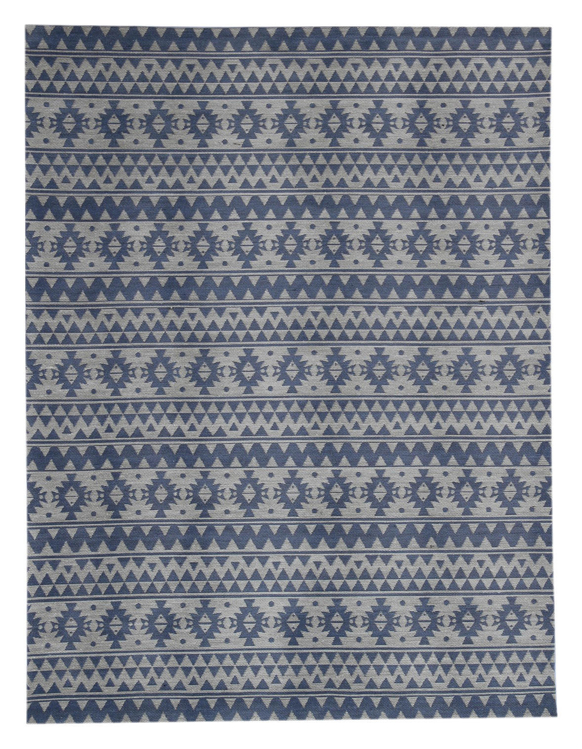 Kayoom Flachgewebeteppich Sunny 210 hellblau B/L: ca. 160x230 cm Sunny 210 - hellblau (160,00/230,00cm) - Kayoom