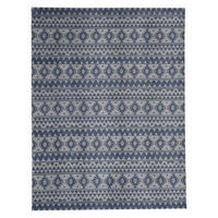 Kayoom Flachgewebeteppich Sunny 210 hellblau B/L: ca. 160x230 cm Sunny 210 - hellblau (160,00/230,00cm) - Kayoom
