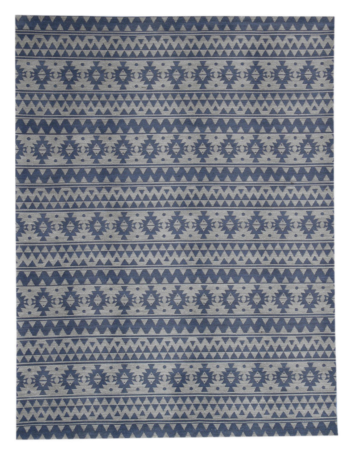 Kayoom Flachgewebeteppich Sunny 210 hellblau B/L: ca. 160x230 cm Sunny 210 - hellblau (160,00/230,00cm) - Kayoom