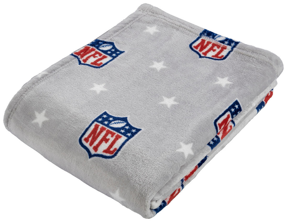 Wohndecke NFL NFL - weiß/rot (130,00/160,00cm) - NFL