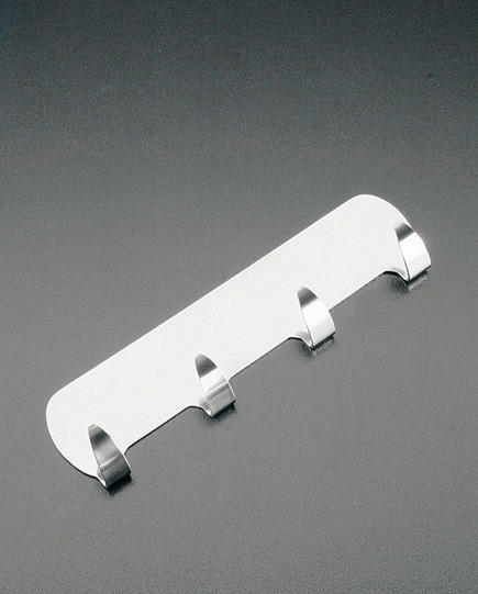 Metaltex Hakenleiste silber Inox Hakenleiste_Barette - silber - Metaltex