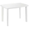 ProGarden Tisch weiß Kunststoff B/H/L: ca. 68x72x101 cm Tisch_Faretto - weiß (101,00/68,00/72,00cm) - ProGarden