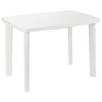 ProGarden Tisch weiß Kunststoff B/H/L: ca. 68x72x101 cm Tisch_Faretto - weiß (101,00/68,00/72,00cm) - ProGarden