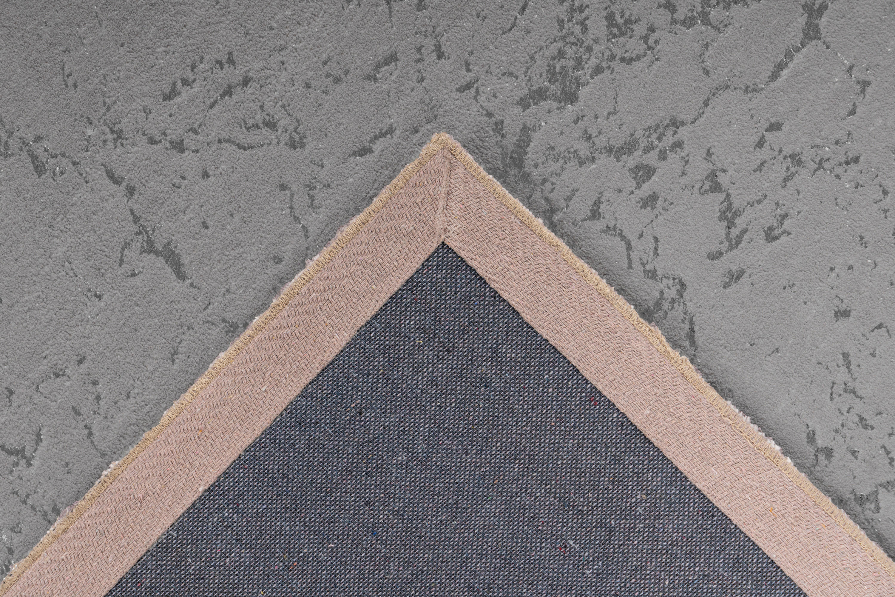 360Living Teppich Bijou silber B/L: ca. 80x150 cm Bijou - taupe/silber (80,00/150,00cm) - 360Living