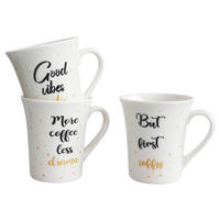 POCOline Kaffeebecher Kaffeebecher_Sprüche-gold - POCOline
