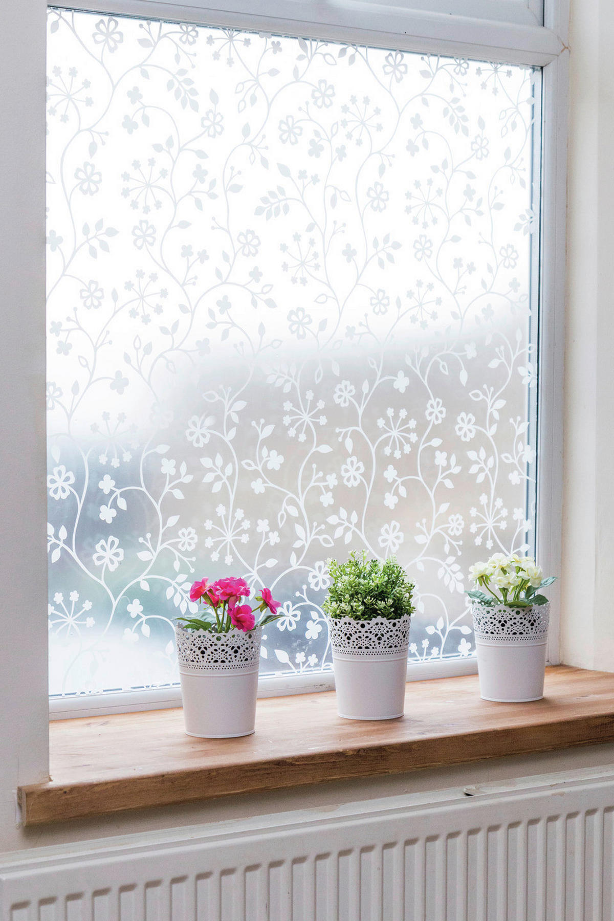 d-c-fix Fensterfolie Tord  Tord weiß transparent B/L: ca. 45x150 cm Tord - weiß/transparent (45,00/150,00cm) - d-c-fix