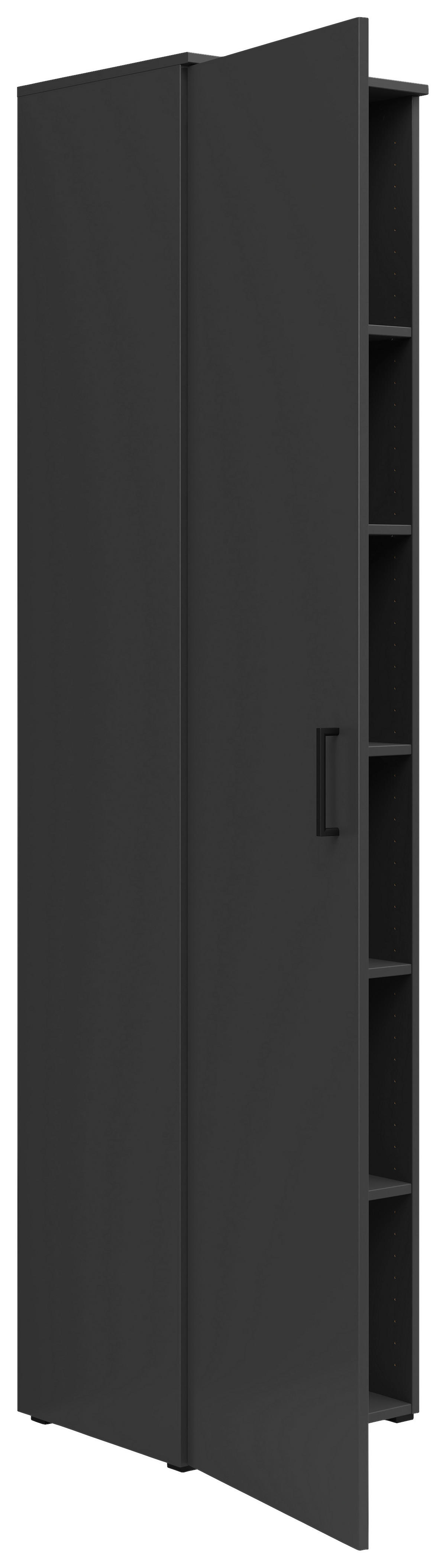 Schrank Multi-Stauraum Typ 20 anthrazit B/H/T: ca. 45x195x40 cm Multi-Stauraum Typ 20 - anthrazit (45,00/195,00/40,00cm)