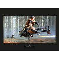 Komar Poster Star Wars Classic RMQ Endor Speeder Star Wars - Classic B/L: ca. 70x50 cm Star Wars Classic RMQ Endor Speeder - (70,00/50,00cm) - Komar