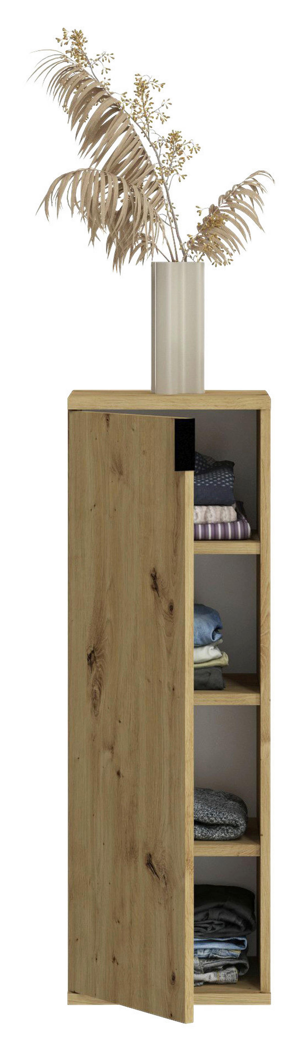 Kommode PROJEKT Eiche Artisan Nachbildung B/H/T: ca. 30x99x34 cm PROJEKT - Eiche (30,00/99,00/34,00cm) - xonox.home