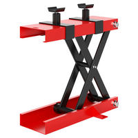 HOMCOM Motorradheber B/H/L: ca. 15x40x45 cm Motorradheber - rot (45,00/15,00/40,00cm) - HOMCOM