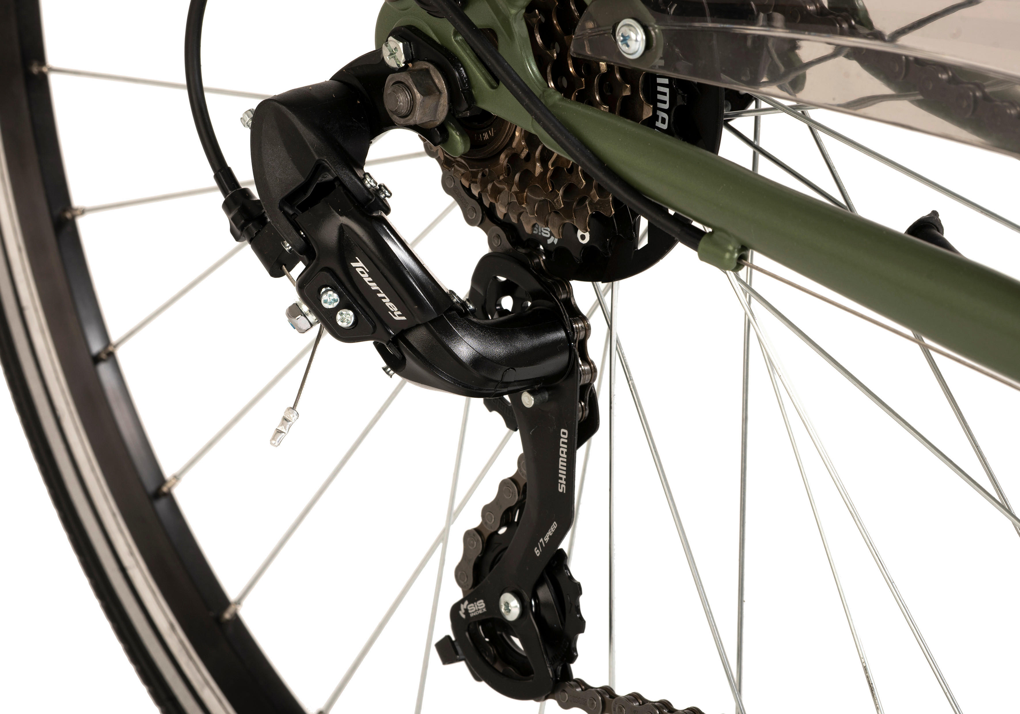 DaCapo Trekking-Bike Montreal MONTREAL 28 Zoll Rahmenhöhe 58 cm 21 Gänge grün grün ca. 28 Zoll Montreal - grün - DaCapo