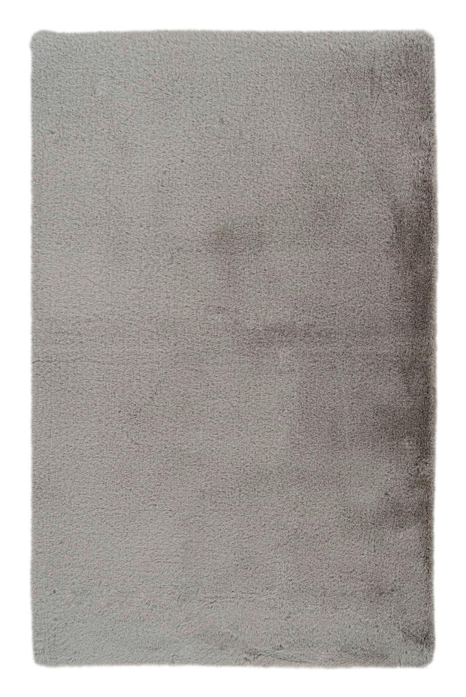 Kayoom Kurzflorteppich Badematte Rabbit Light 325 hellgrau B/H/L: ca. 65x2,4x100 cm Badematte Rabbit Light 325 - hellgrau (100,00/65,00/2,40cm) - Kayoom