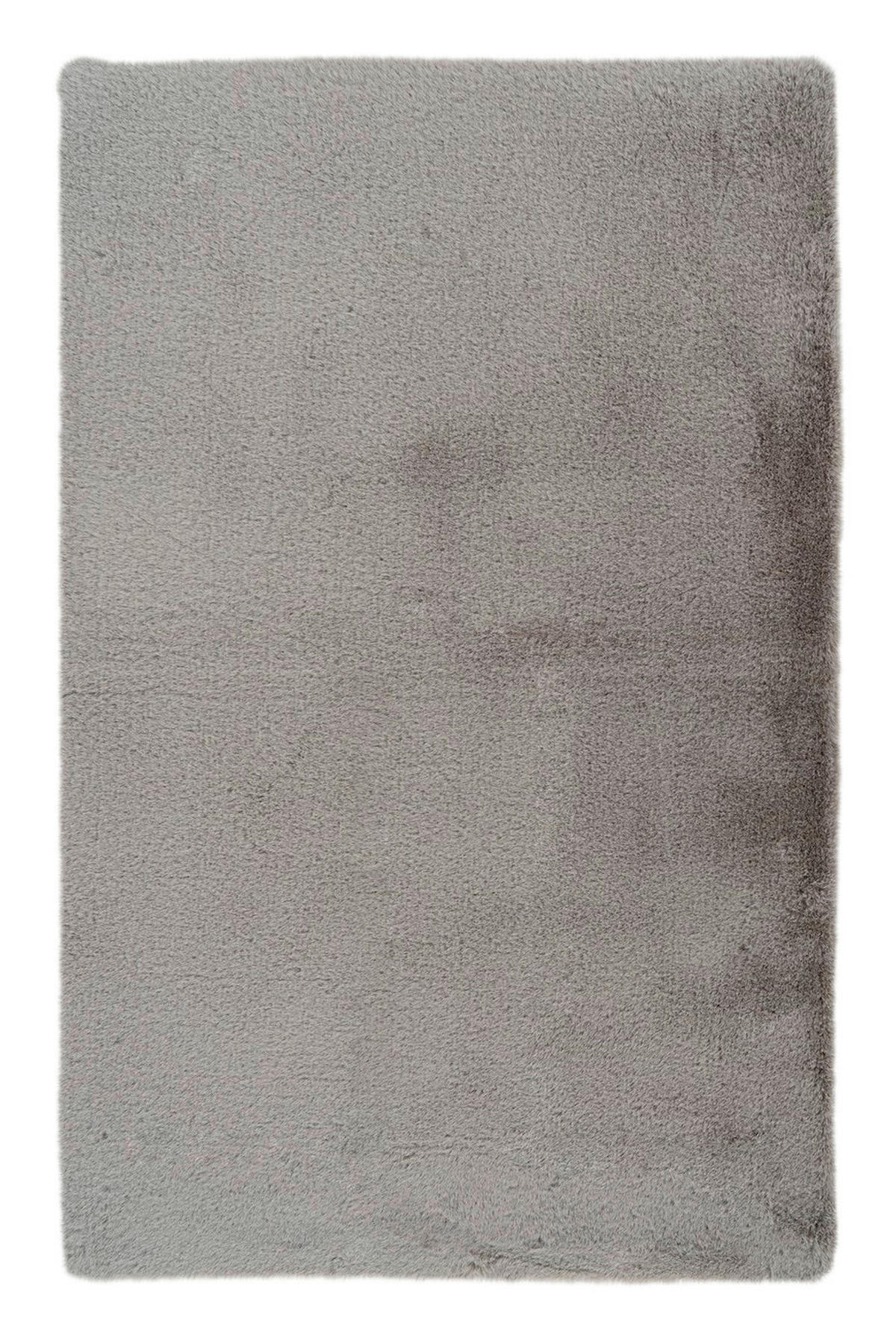 Kayoom Kurzflorteppich Badematte Rabbit Light 325 hellgrau B/H/L: ca. 65x2,4x100 cm Badematte Rabbit Light 325 - hellgrau (100,00/65,00/2,40cm) - Kayoom