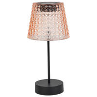 Solarleuchte Solar-Tischleuchte orange - Sensation