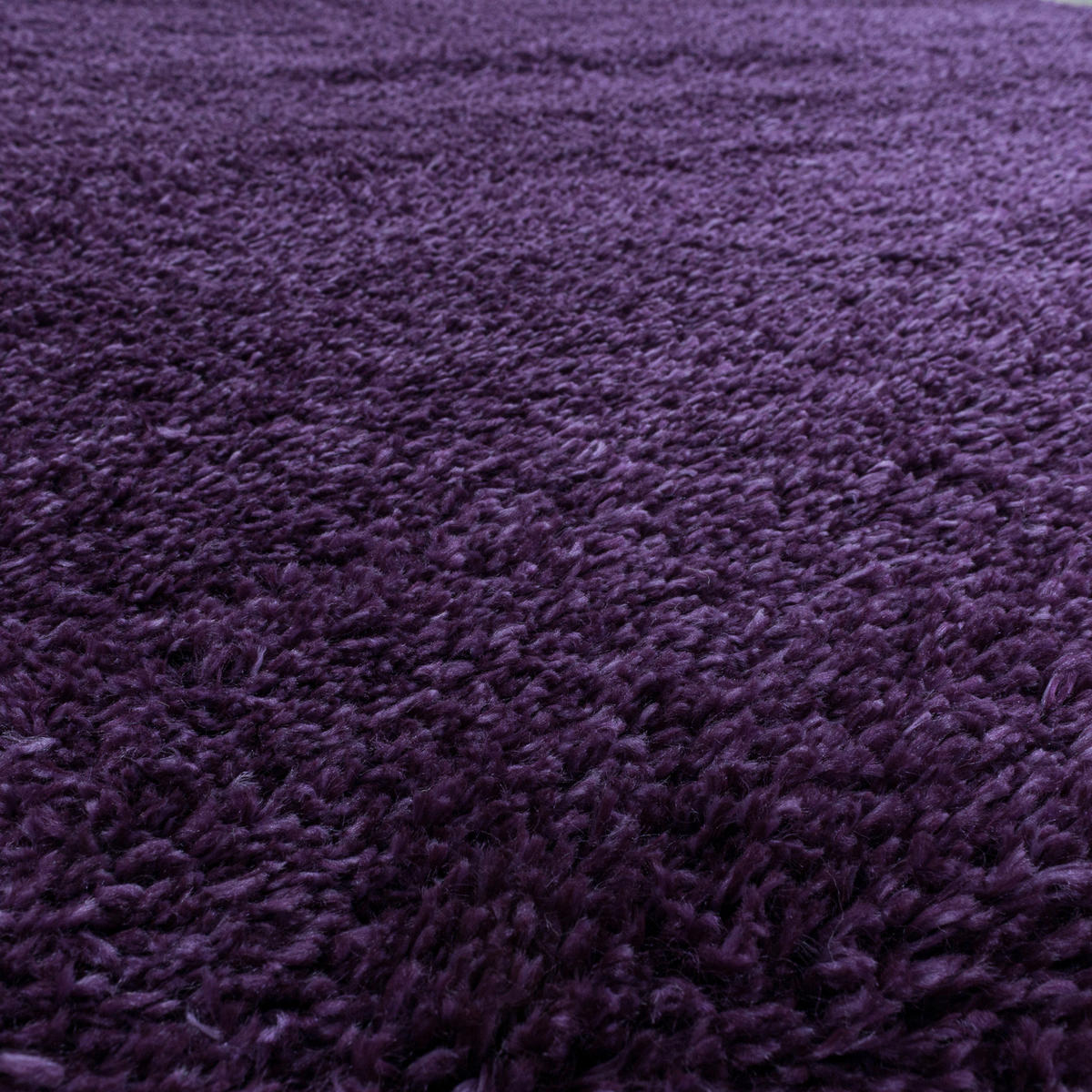 Ayyildiz Teppich FLUFFY lila B/L: ca. 160x230 cm FLUFFY - lila (160,00/230,00cm) - Ayyildiz