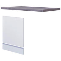 Geschirrspüler- Frontset Vita weiß matt B/H/T: ca. 110x86x60 cm Vita - Beton/weiß (110,00/86,00/60,00cm) - Flex-Well