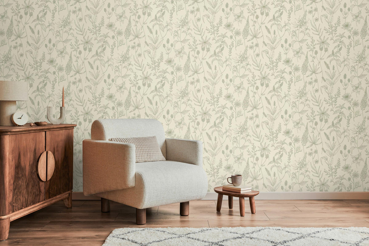 A.S.Creation Vliestapete weiß B/H/D: ca. 53x1005x9,3 cm Vliestapete - weiß (9,30/1005,00cm) - A.S.Creation