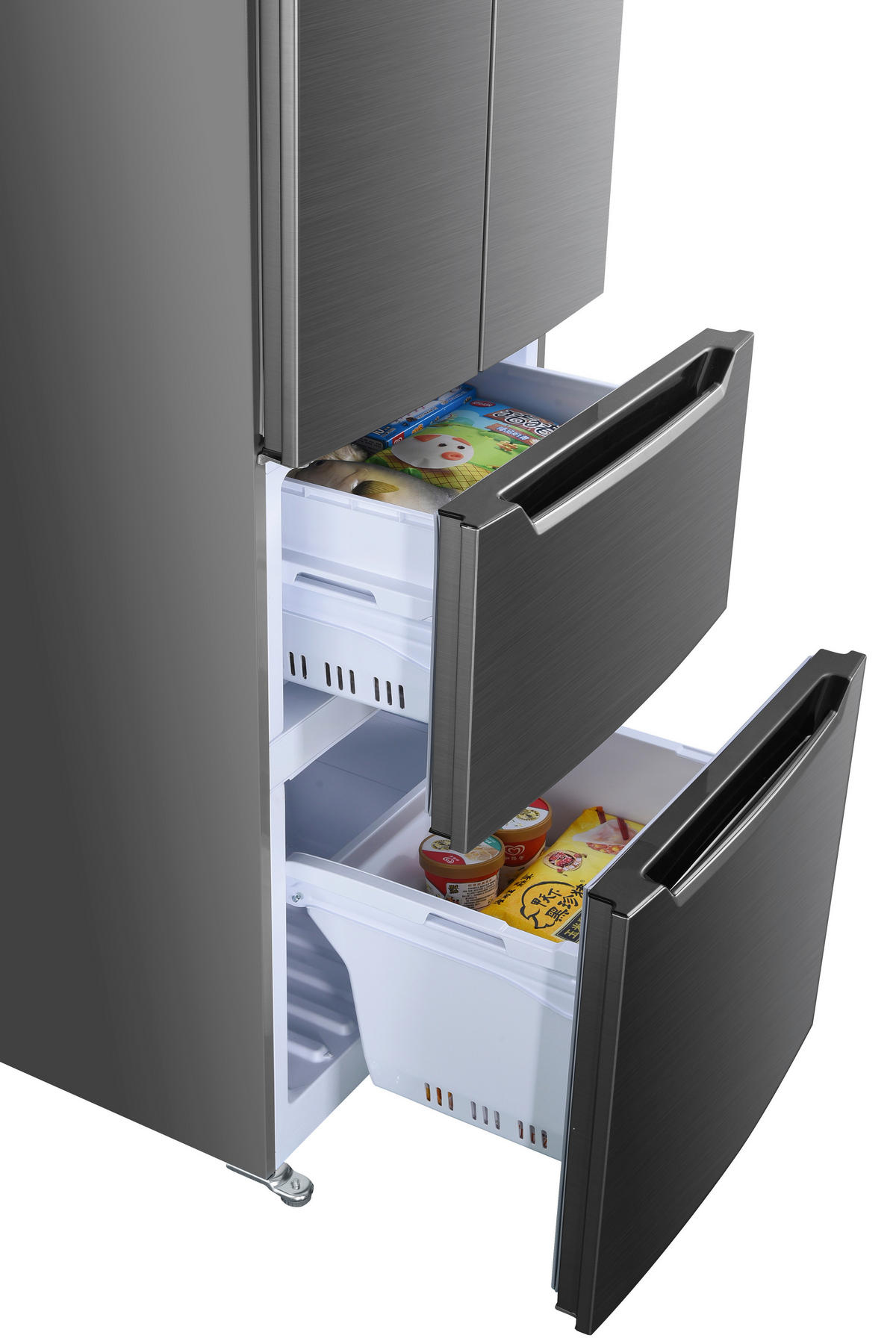 Wolkenstein Kühl-/Gefrierkombination FD351.4A++ Inox B/H/T: ca. 64x186x69 cm Kühl-/Gefrierkombi FD351.4A++ - Inox (64,00/186,00/69,00cm) - Wolkenstein