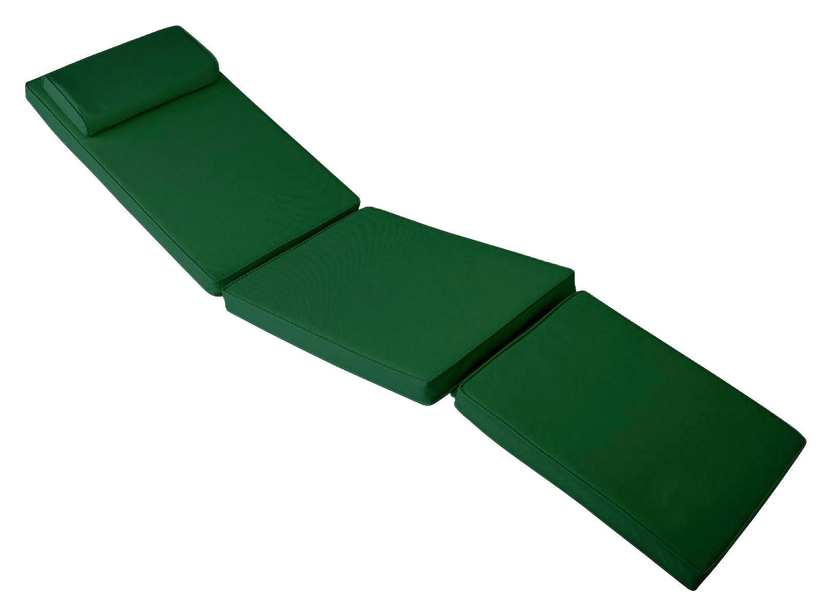 VCM Auflage für Deckchair grün Polyester-Mischgewebe B/L: ca. 45x188 cm Auflage_für_Deckchair - grün (45,00/188,00cm)