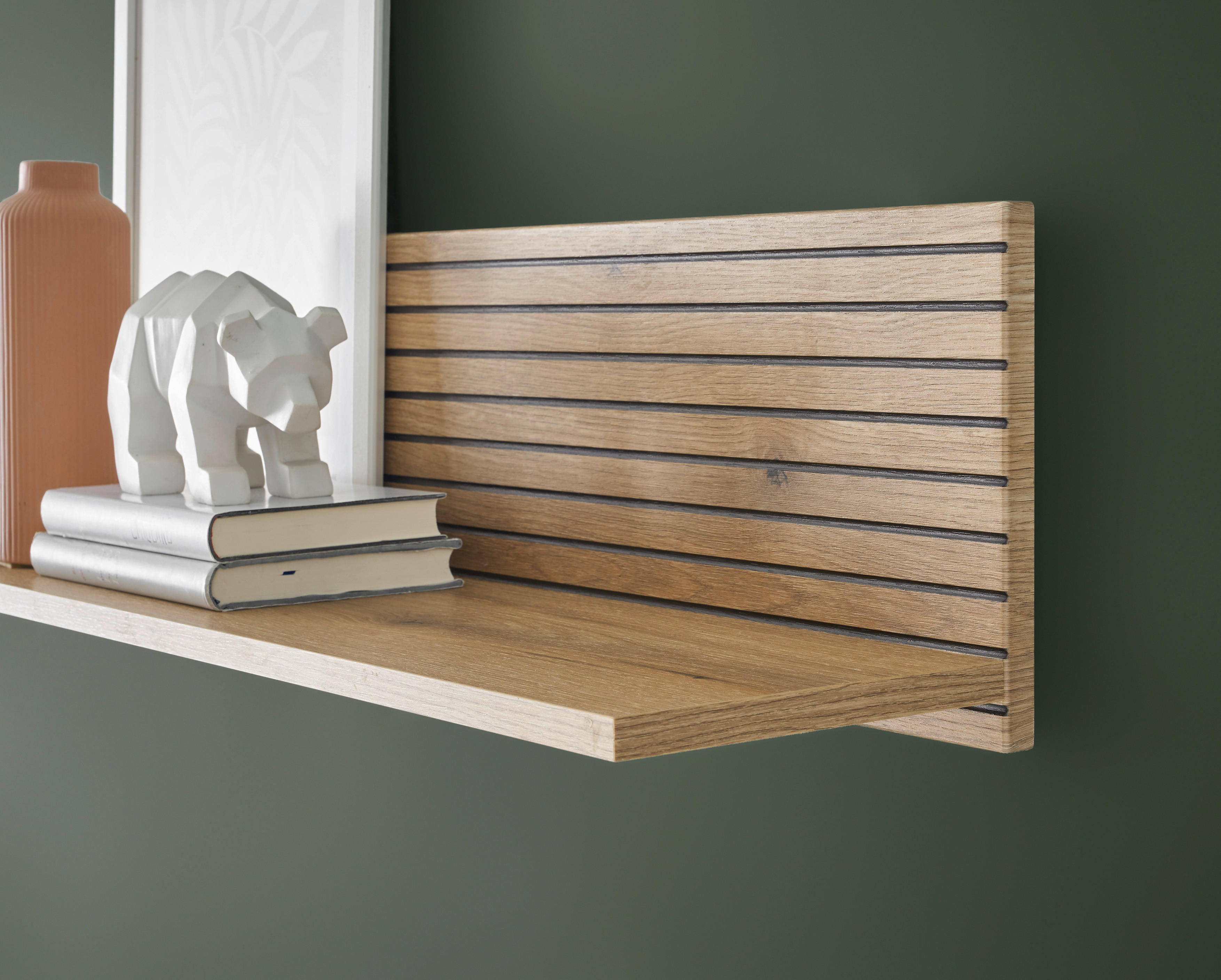 Wandregal Hudson Eiche Evoke Coast Nachbildung B/H/T: ca. 150x22x21 cm Hudson - Eiche (150,00/22,00/21,00cm)