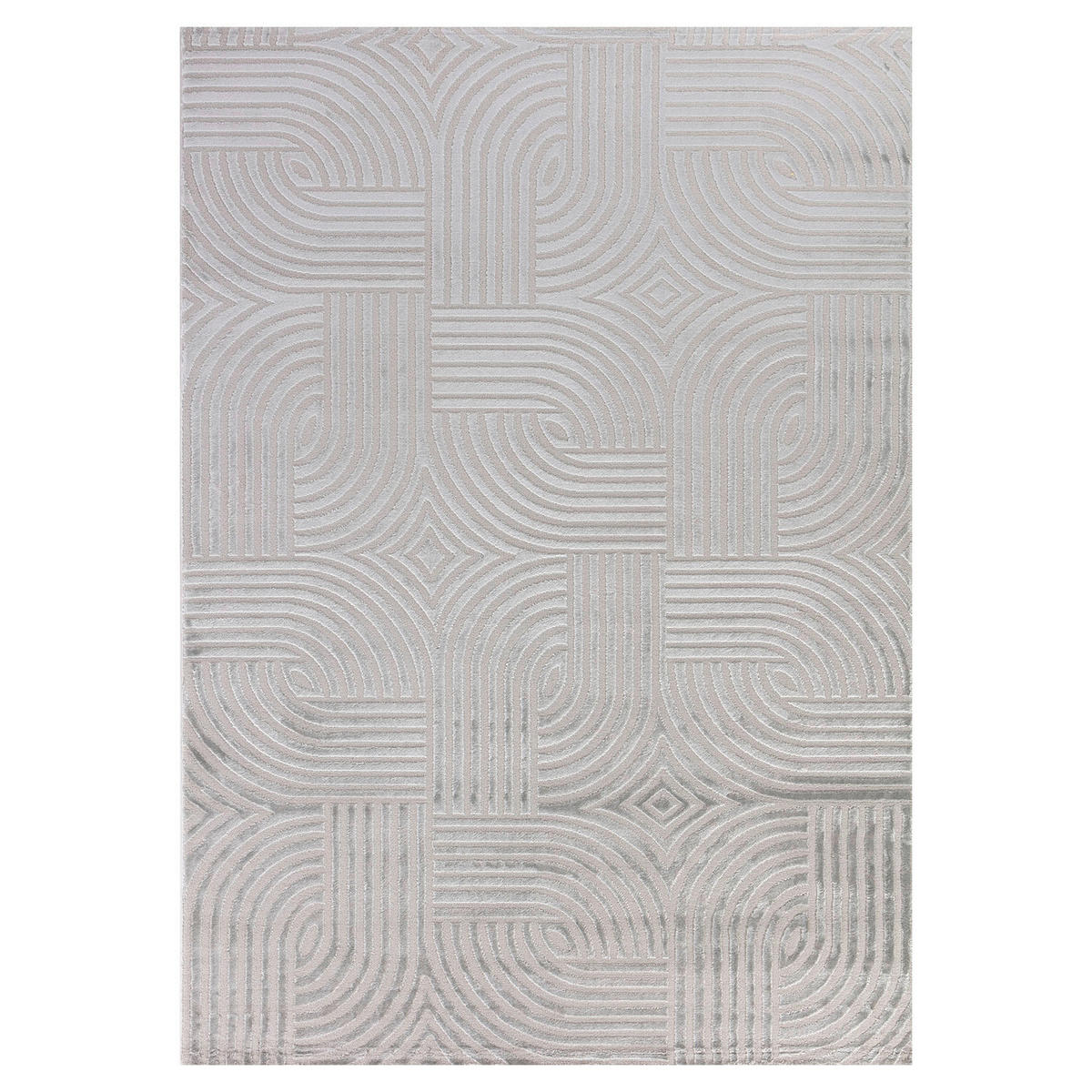 Ayyildiz Teppich SAHARA silber B/L: ca. 80x250 cm SAHARA - silber (80,00/250,00cm) - Ayyildiz
