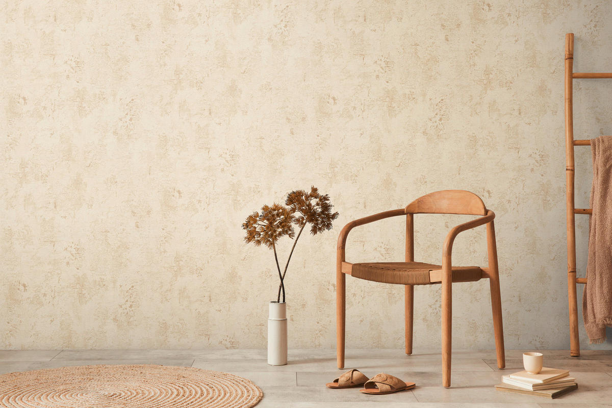 A.S.Création Vliestapete creme beige B/H/D: ca. 53x1005x8,3 cm Vliestapete - beige/creme (8,30/1005,00cm) - A.S.Creation