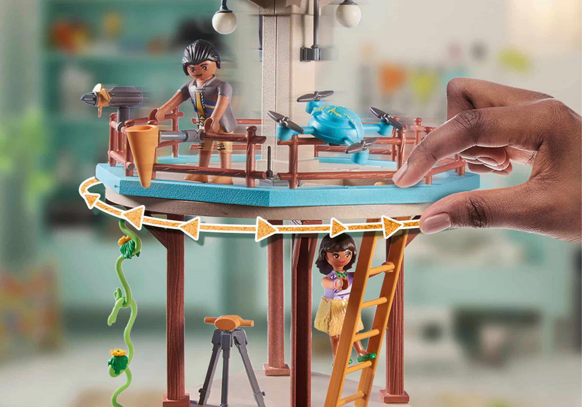 Playmobil Wiltopia Forschungsturm mit Kompass 71008 Forschungsturm mit Kompass 71008 - Playmobil
