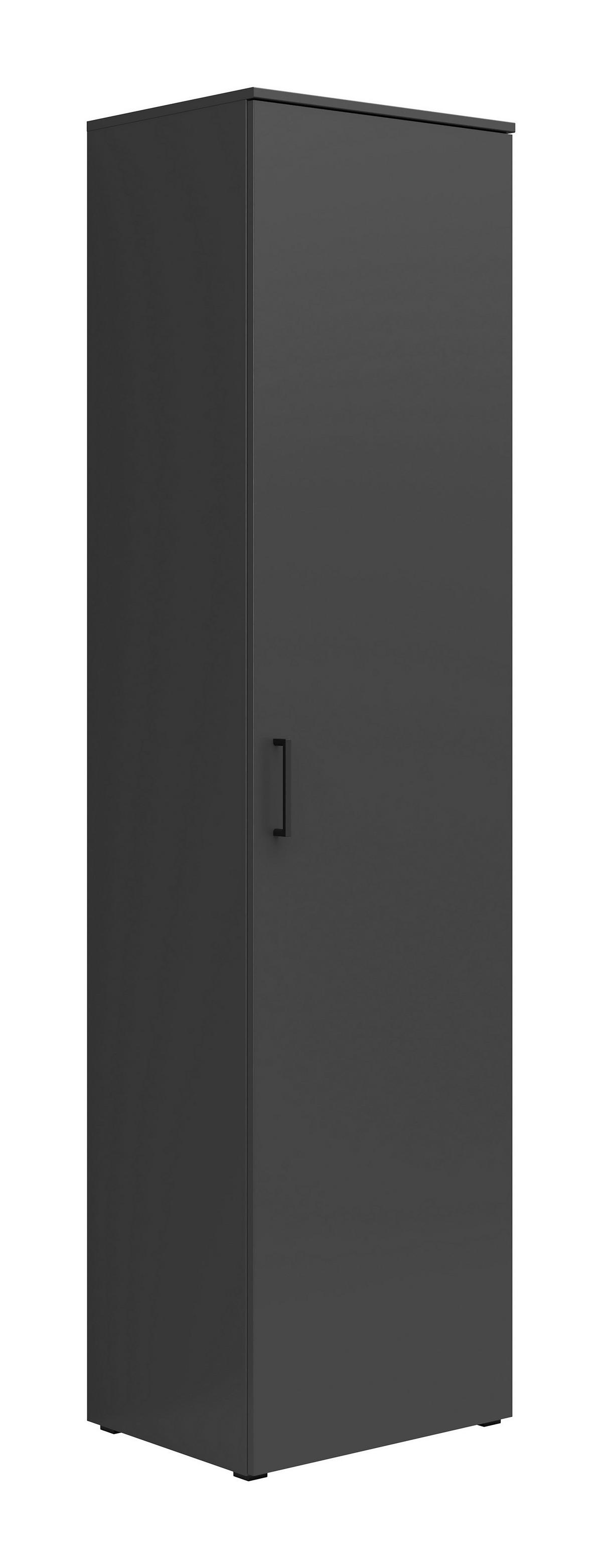 Schrank Multi-Stauraum Typ 51 anthrazit B/H/T: ca. 50x195x40 cm Multi-Stauraum Typ 51 - anthrazit (50,00/195,00/40,00cm)
