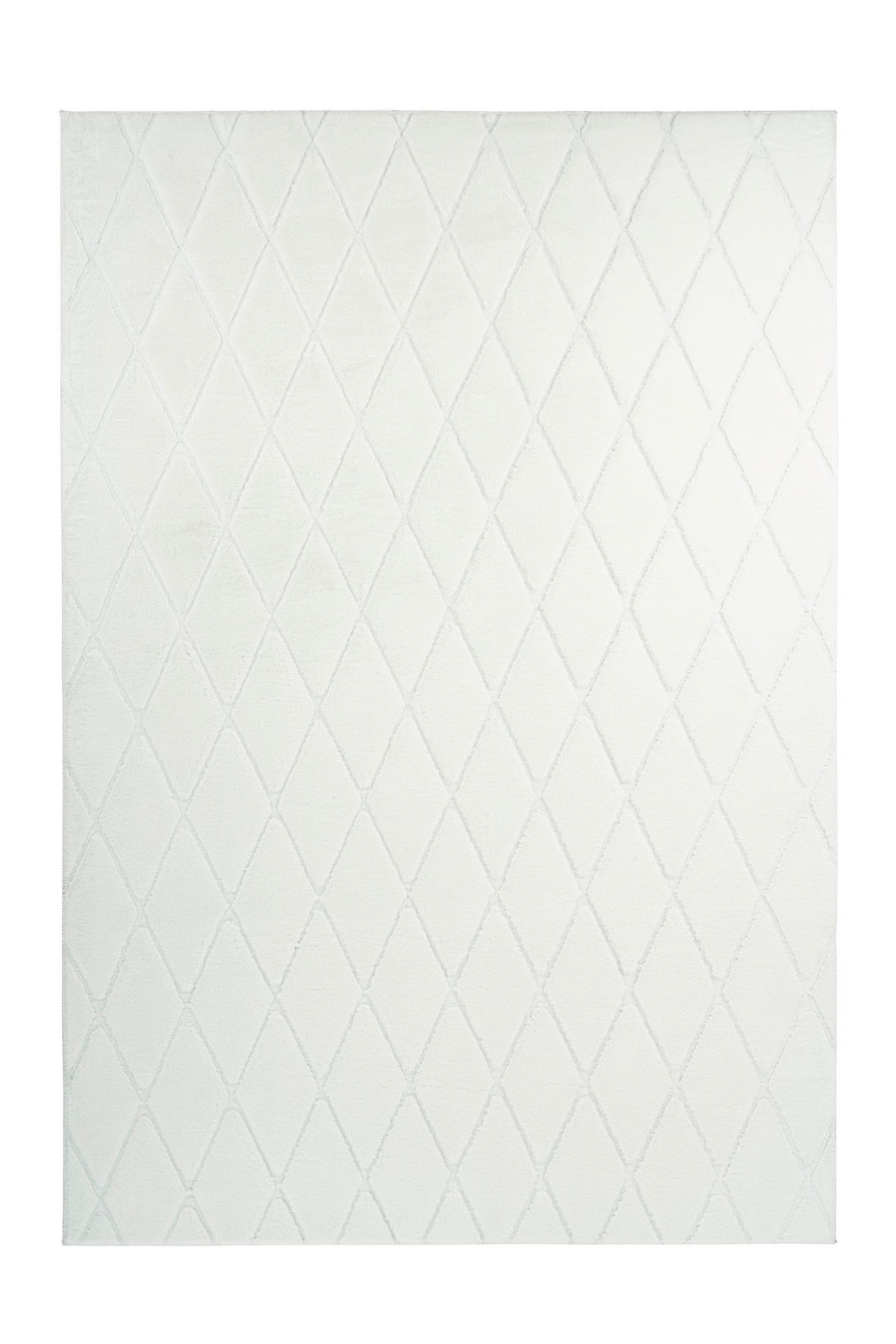 360Living Teppich Vivica weiß B/L: ca. 160x230 cm Vivica - weiß (160,00/230,00cm) - 360Living