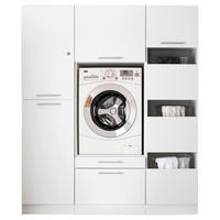 Respekta Hauswirtschaftsraum-Set Clara weiß matt B/H/T: ca. 167,4x200x67,6 cm Clara - weiß (167,40/200,00/67,60cm) - Respekta