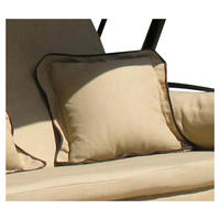 Grasekamp Auflage für Hollywoodschaukel Nostalgie sand Polyester-Mischgewebe B/H/L: ca. 35x11x35 cm Nostalgie - sand (35,00/35,00/11,00cm) - Grasekamp