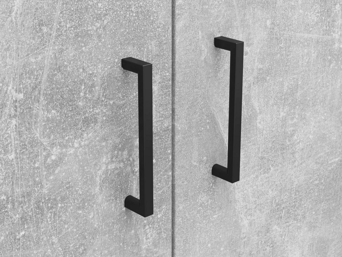 Kommode Multi-Stauraum Typ 24 Beton Optik B/H/T: ca. 80x83x40 cm Multi-Stauraum Typ 24 - Beton (80,00/83,00/40,00cm)
