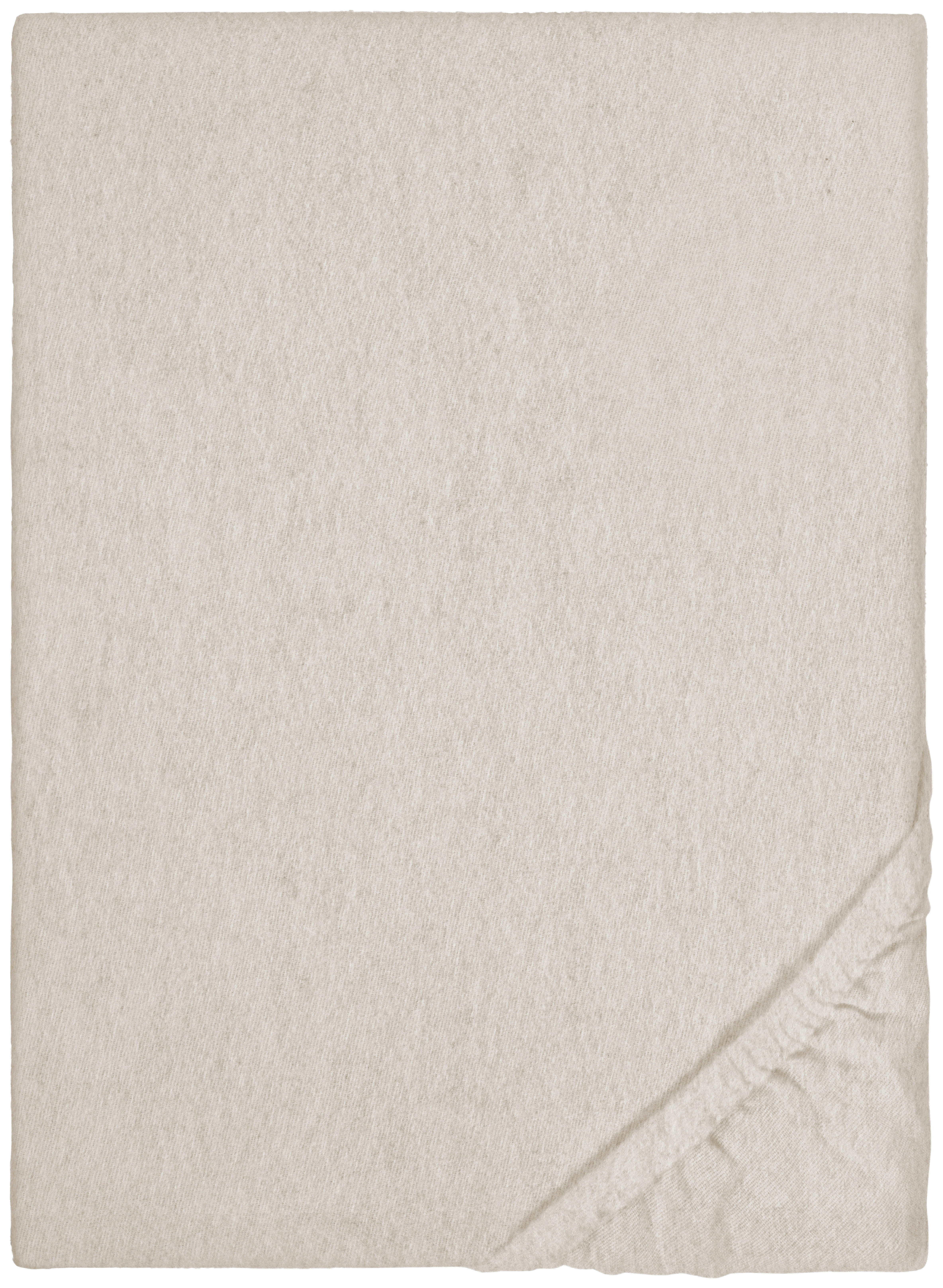 Spannbetttuch Flanell Spannbetttuch_Flanell 90-100x200 - kitt (100,00/200,00cm)