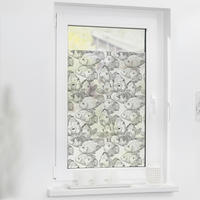 LICHTBLICK Fensterfolie Fische Fische Fische weiß B/L: ca. 50x50 cm Fische - weiß (50,00/50,00cm) - LICHTBLICK