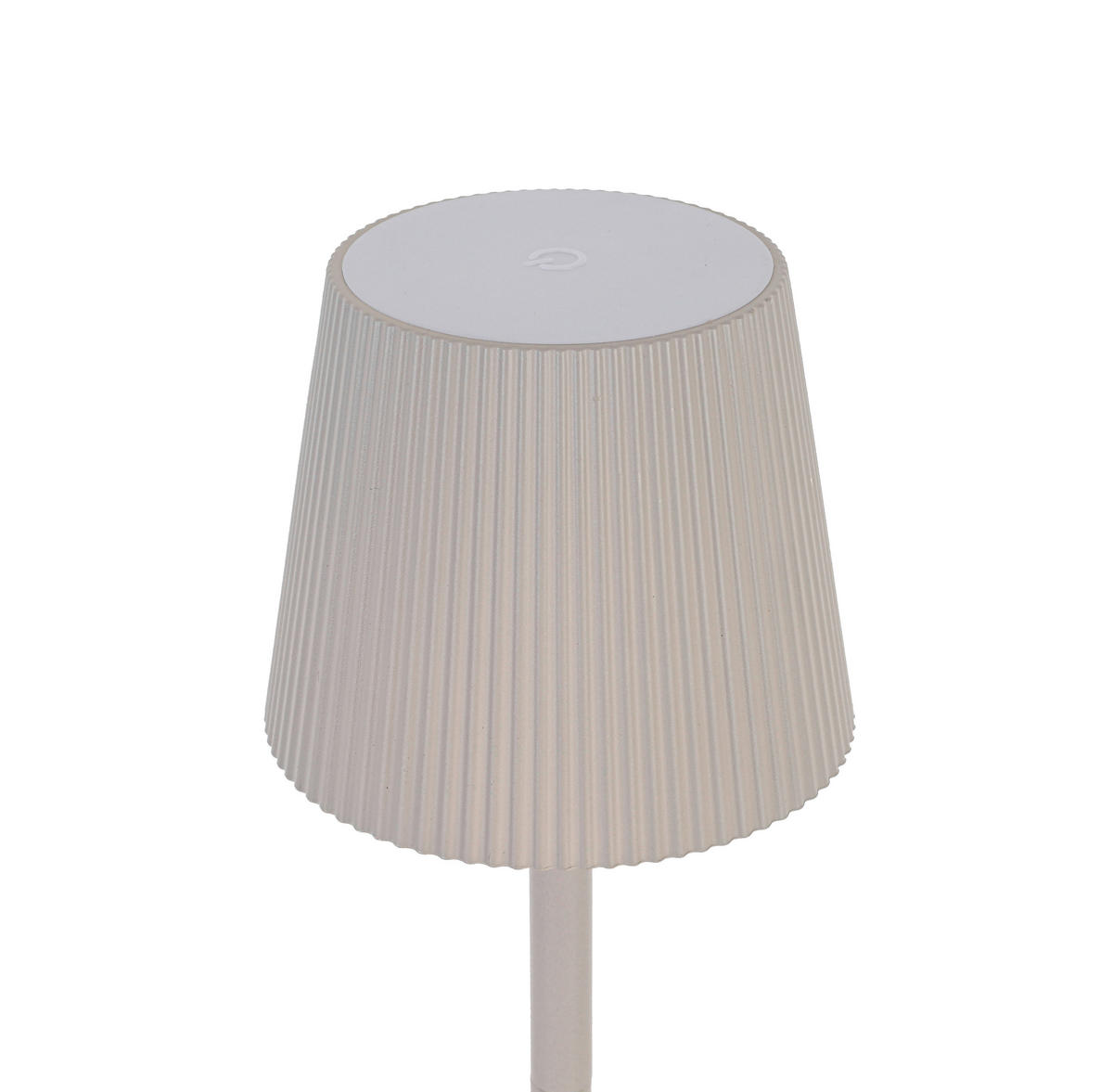 Tischleuchte sand H/D: ca. 36x10,5 cm Akku-Tischleuchte_Florenz sand - sand (10,50/36,00cm) - Nolo Lighting