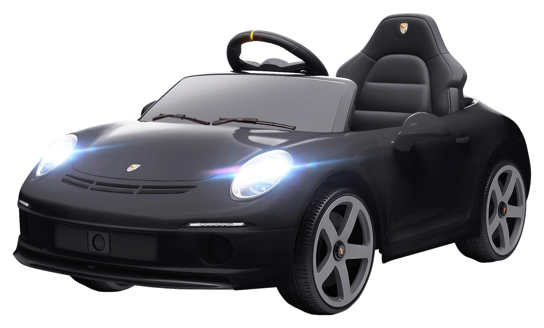 AIYAPLAY Kinder Elektroauto schwarz B/H/L: ca. 65,5x47x108 cm Kinder_Elektroauto - schwarz (108,00/65,50/47,00cm) - AIYAPLAY