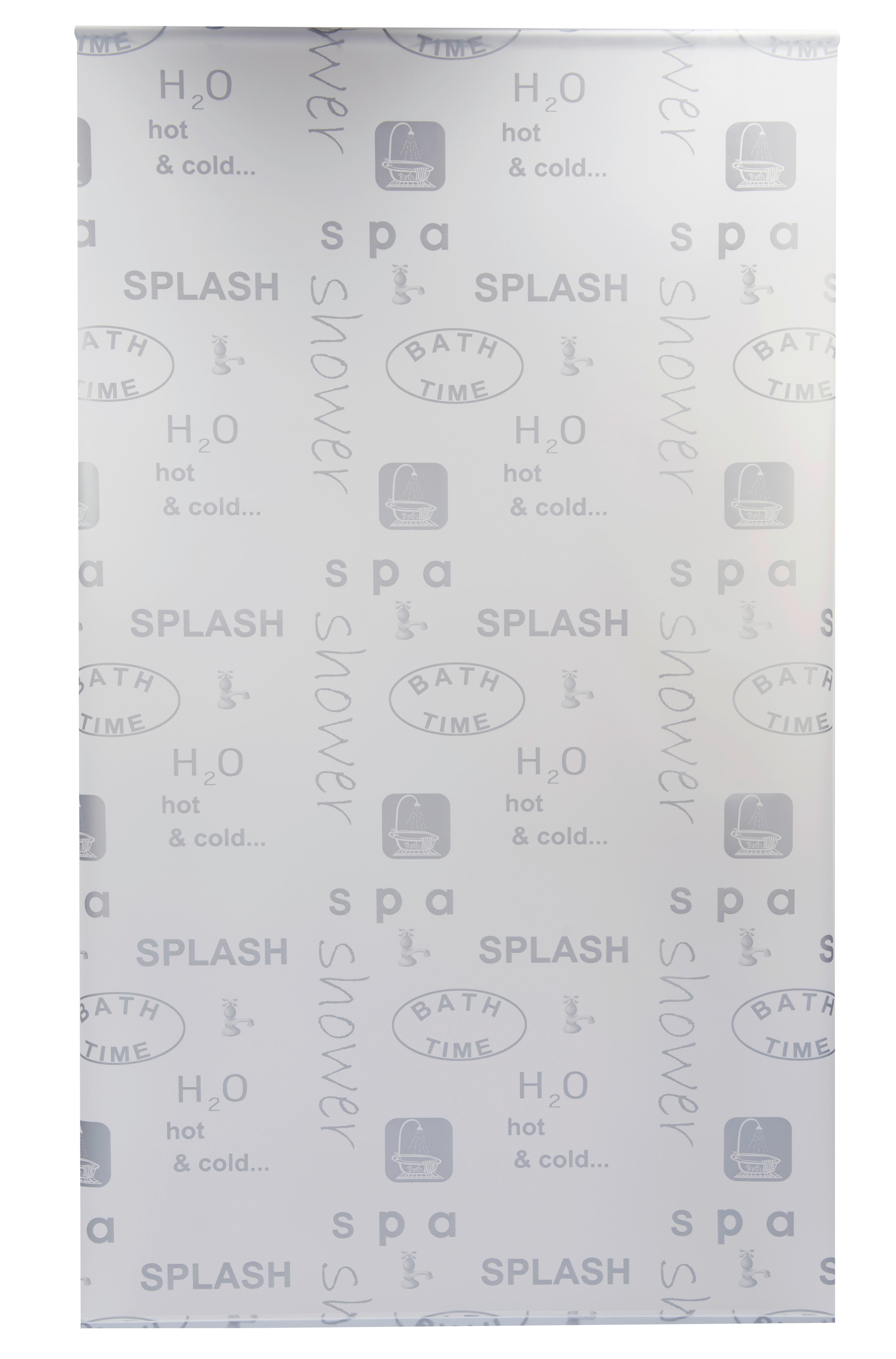 Duschrollo transparent Kunststoff B/L: ca. 140x240 cm Duschrollo_Splash 637811 - transparent (140,00/240,00cm) - Acus
