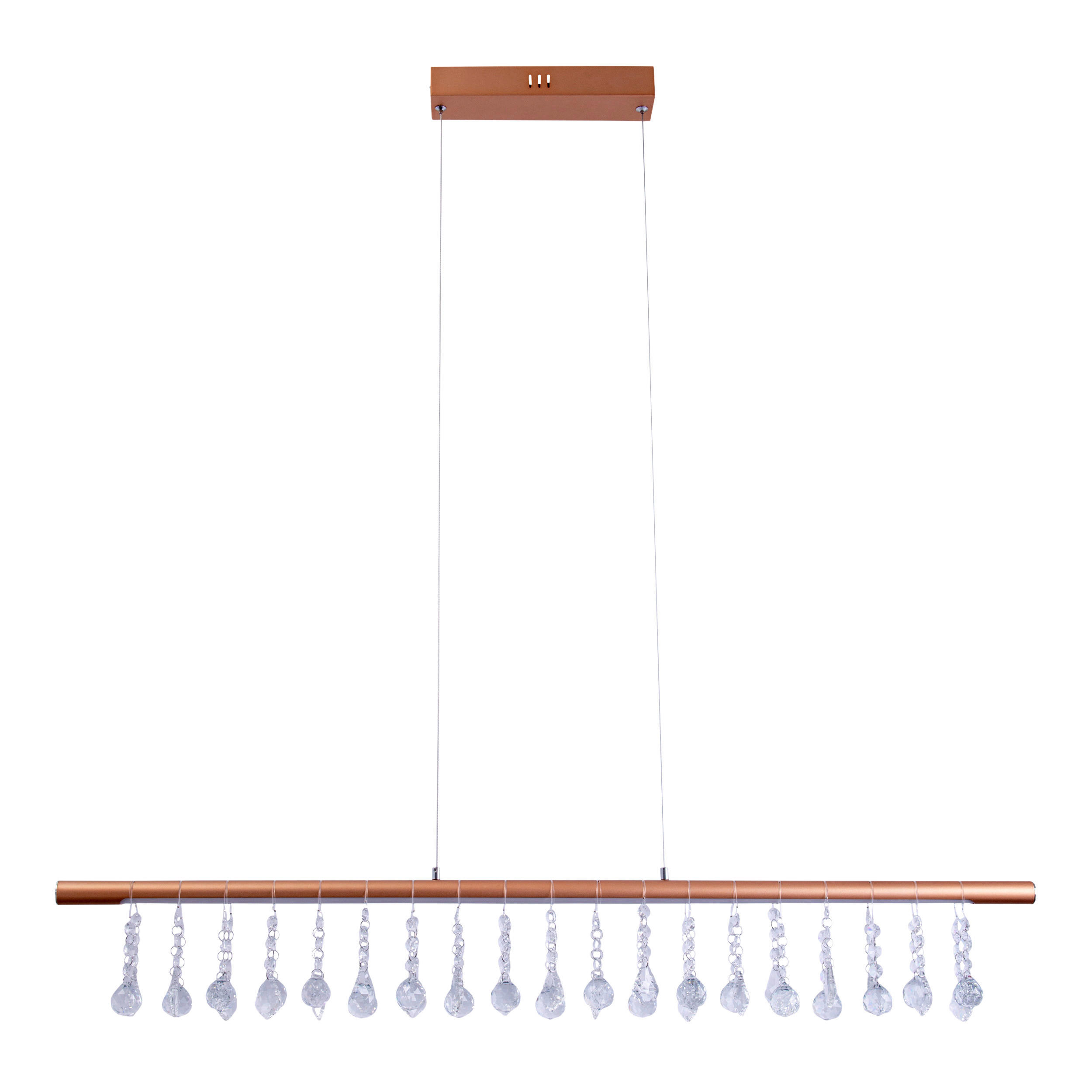 Näve Leuchten Pendelleuchte 7093158 gold Metall Kunststoff B/H/T: ca. 6x120x100 cm null 1 Brennstellen Nobilis - gold (6,00/120,00/100,00cm) - Näve Leuchten