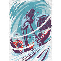 Komar Fototapete Star Wars Classic Concrete Hoth B/L: ca. 200x280 cm Star Wars Classic Concrete Hoth - (200,00/280,00cm) - Komar