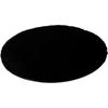 Teppich Softy schwarz D: ca. 80 cm Softy - schwarz (80,00cm)