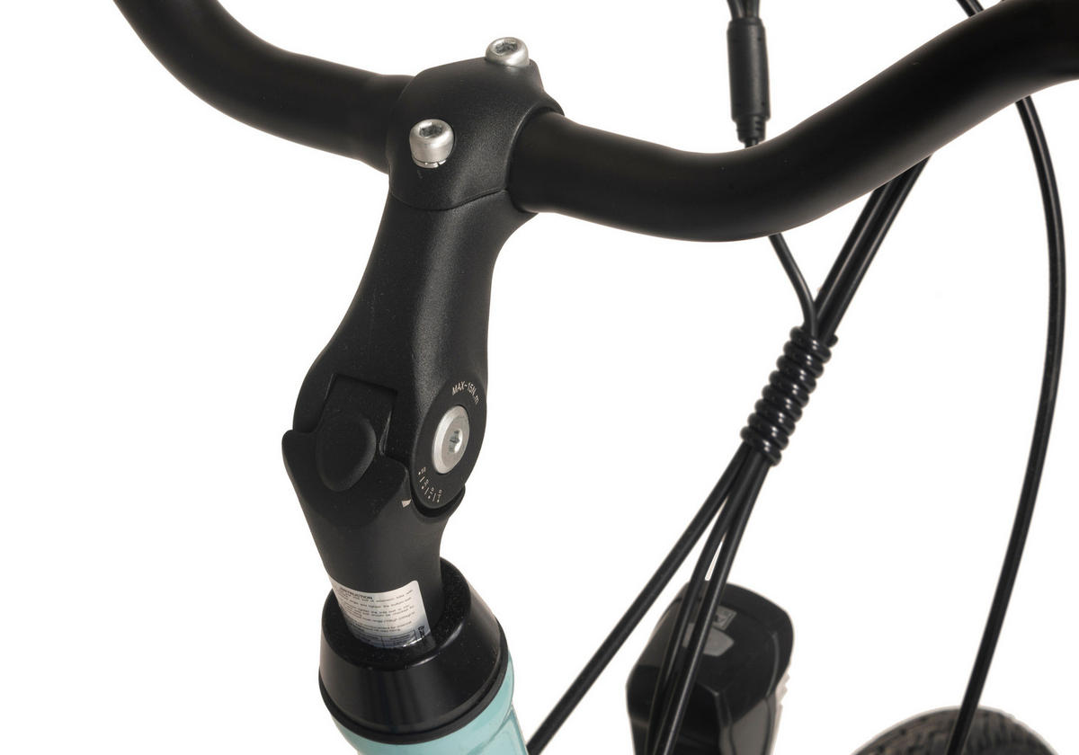 Hollandia City E-Bike Lido 335E 28 Zoll Rahmenhöhe 49 cm 9 Gänge türkis türkis ca. 250 W ca. 36 V ca. 28 Zoll Lido - türkis - Hollandia